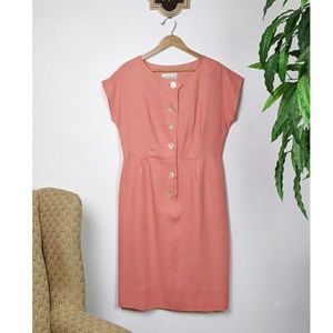 Summer Sale! Vintage Irish Linen Dress